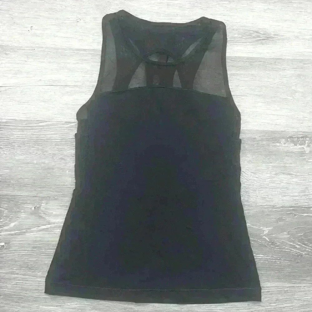 Lululemon Home Stretch Tank~ Black ~ size 4 - Picture 7 of 10